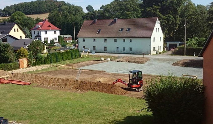 Bauunternehmung Mierzwa - Neubau in Bobritzsch-Hilbersdorf
